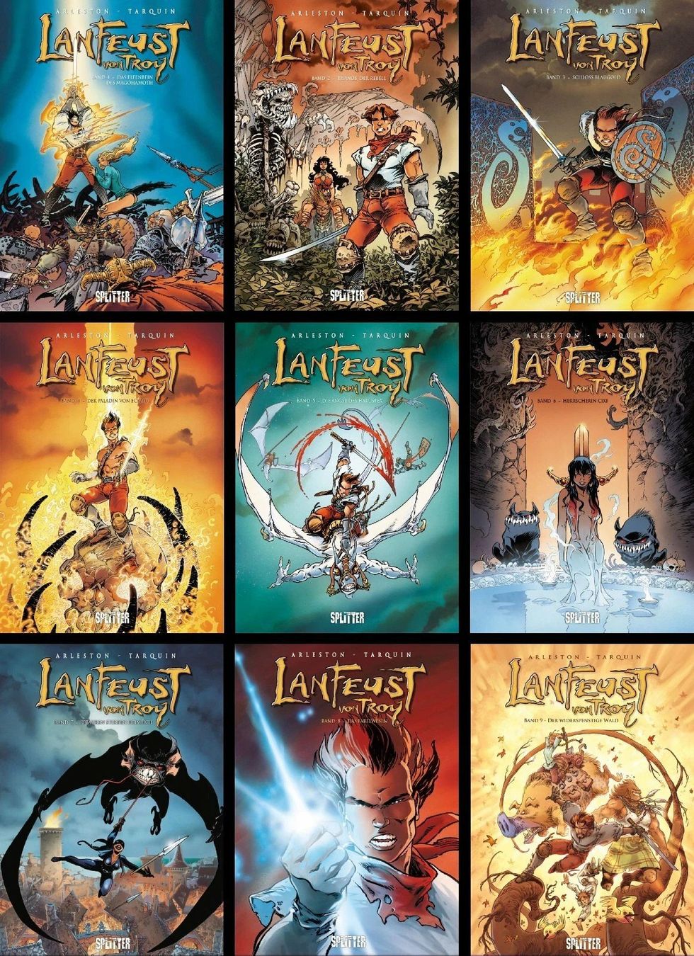 Fumetti: Lanfeust von Troy Comic-Serie 1-9 | Splitter Hardcover – Usato da Hildisrieden venduto da d.grueter 3