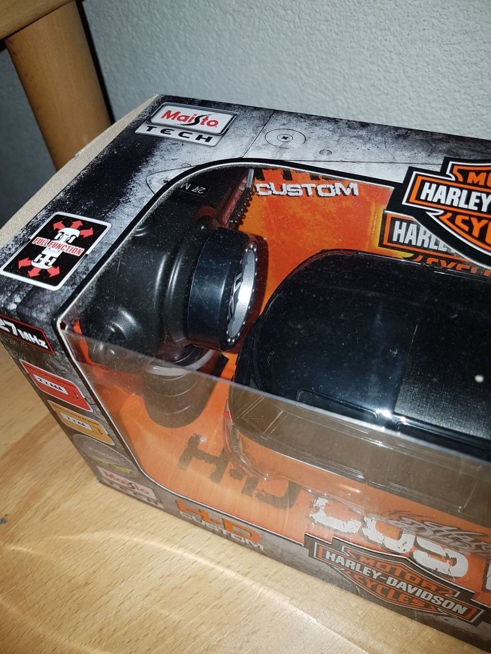 Maisto Modellismo RC: Rc VW Bus T1 Harley Davidson 1:24 – Nuovo e nell'imballaggio originale da Uster venduto da Gery8 1