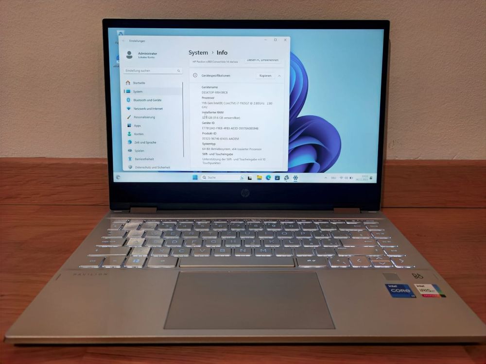 HP Hammer Laptop i710thGen,14"Touchdisplay,1TB SSB,32GB Ram Kaufen