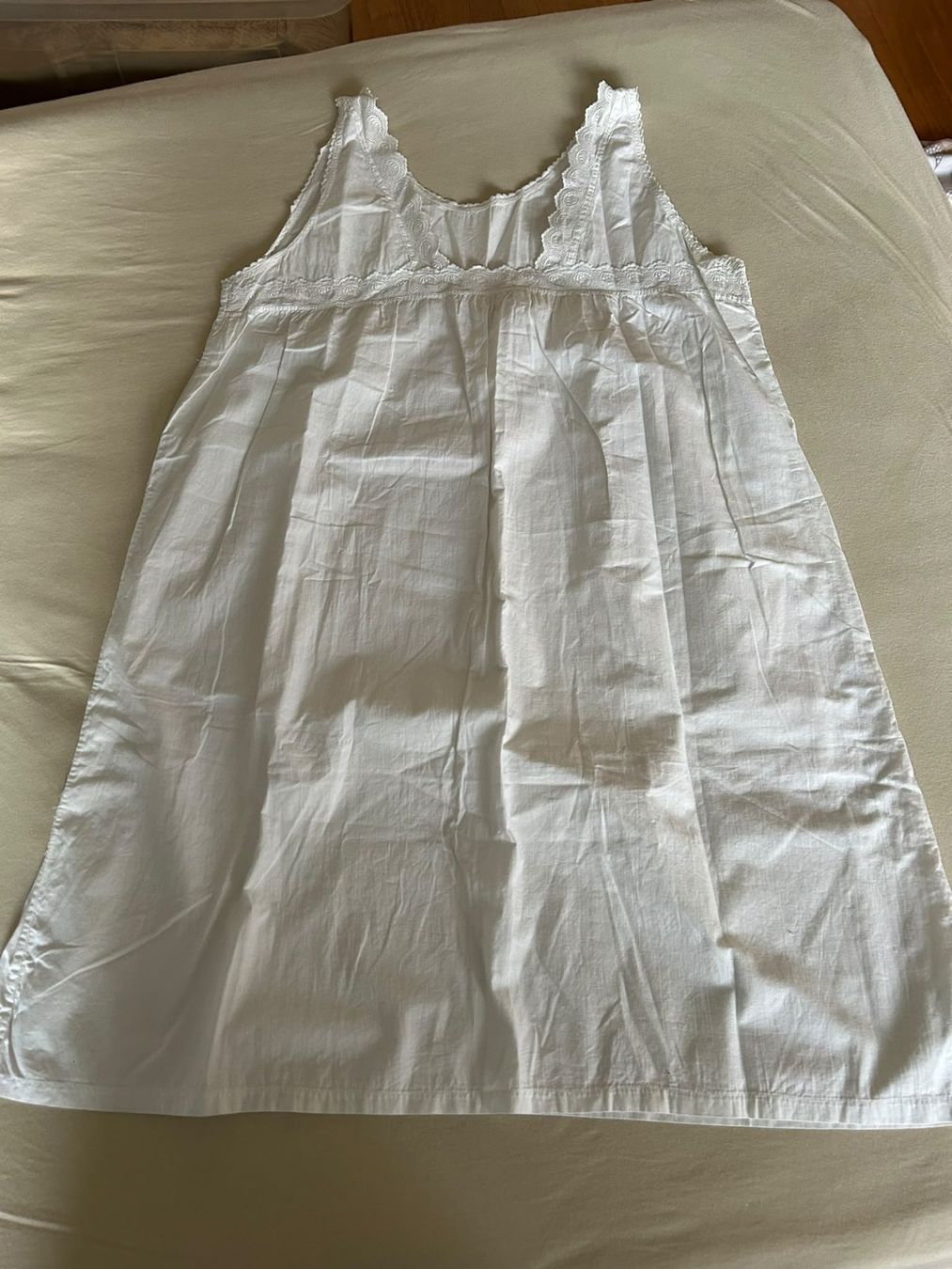Negligees & Pyjamas: Vecchia camicia da notte in cotone bianco tg.M – Gebraucht aus Melano von H-Sara