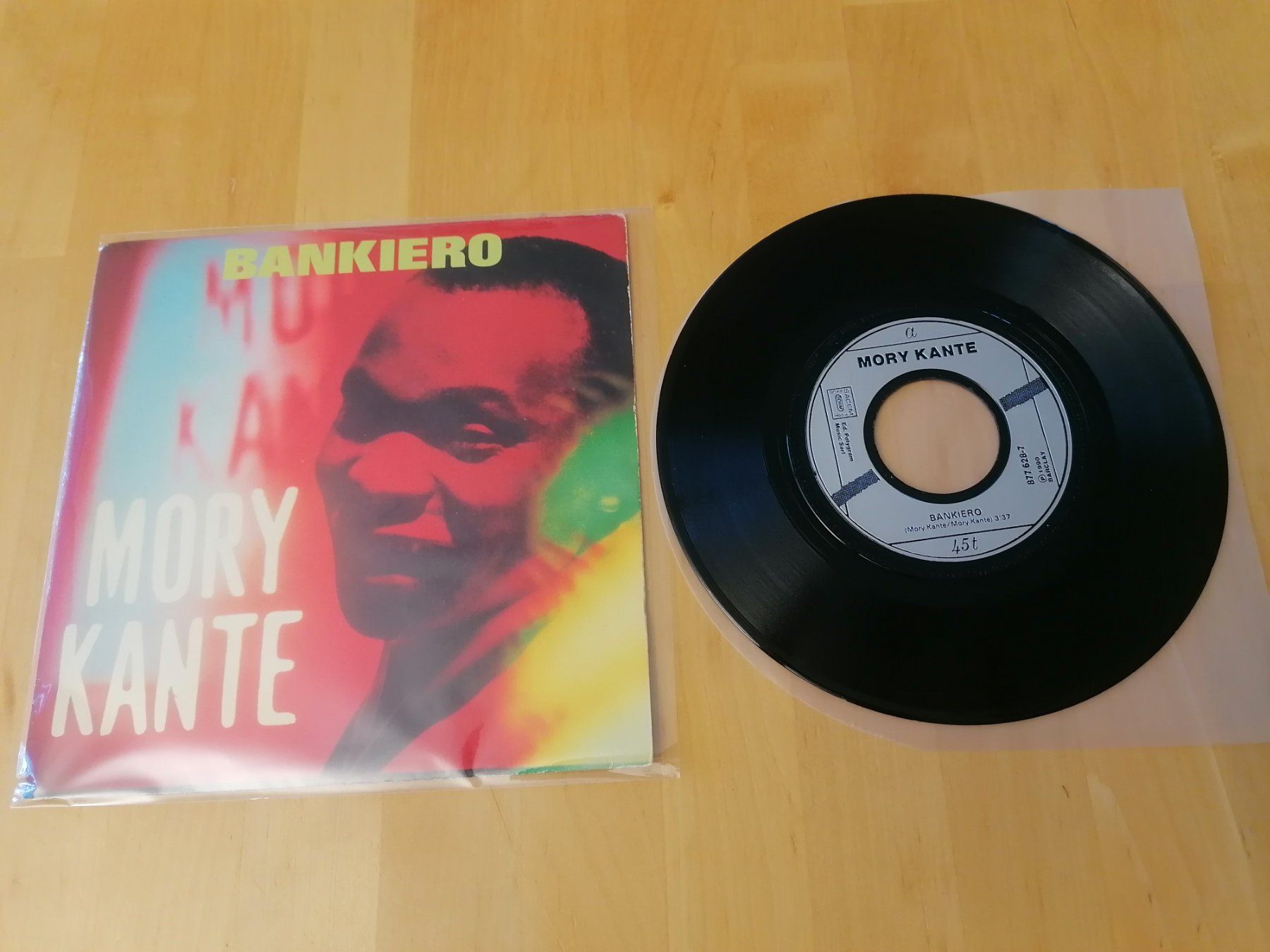 Schallplatten: Mory Kante – Bankiero – Gebraucht aus Emmenbrücke von lamorak