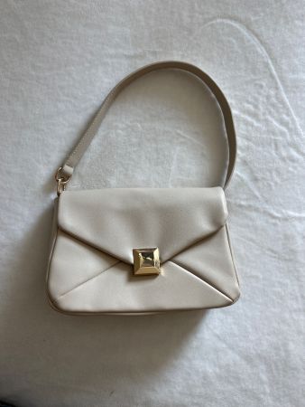 Handtasche Anna Field beige mit Schulterriemen neuwertig