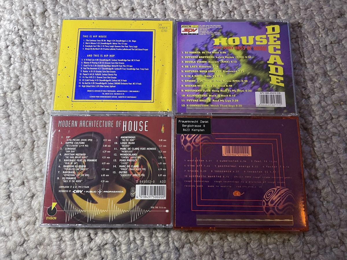 CD: 4x House  – Usato da Reinach AG venduto da trigger7811 2