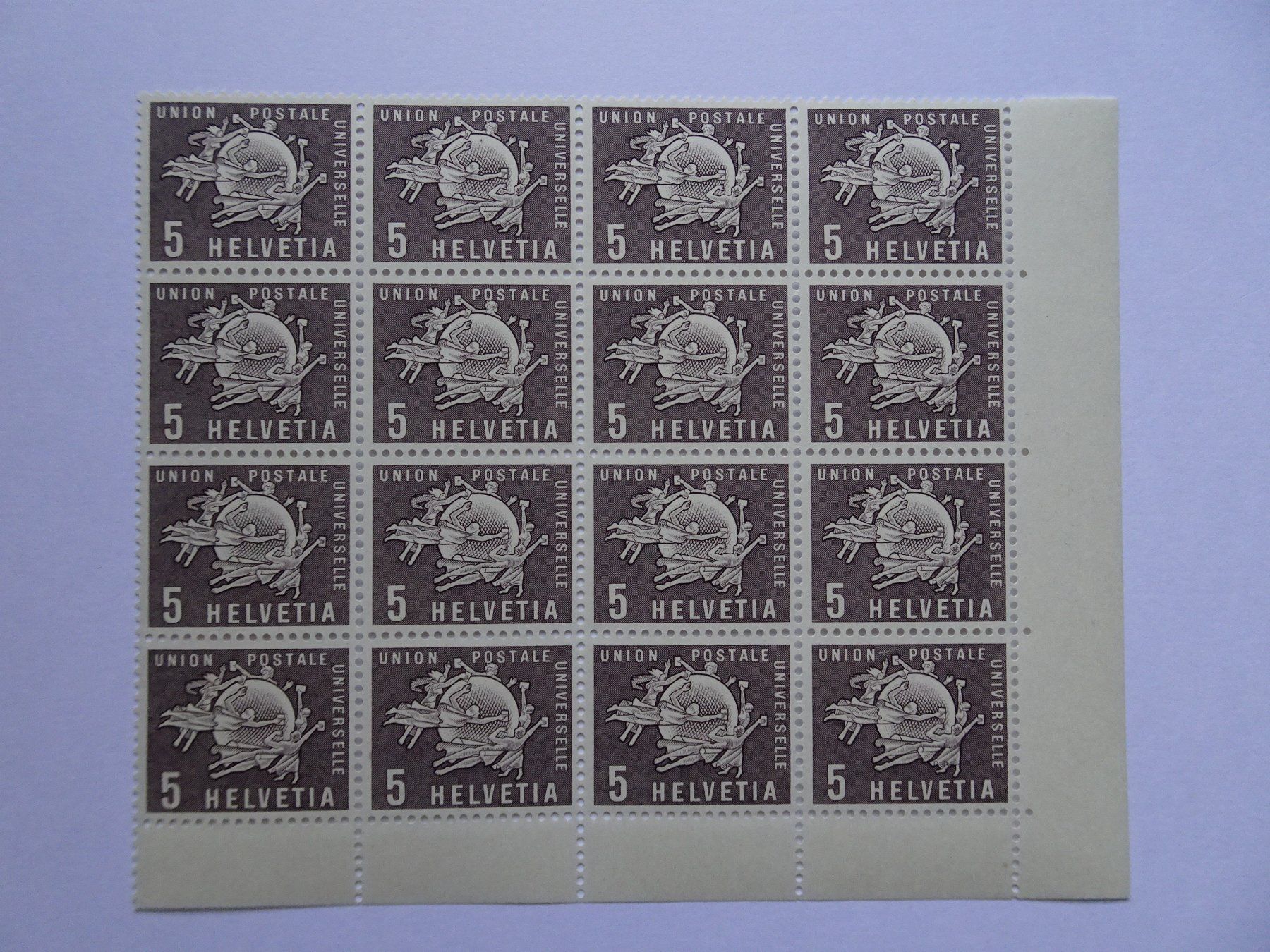 Tous les timbres: UPU 1957** – Neuf (Voir description) à Aadorf par Chnorli-Furz