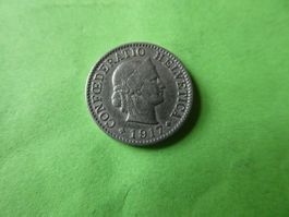 Schweiz 1917, 5 Rappen