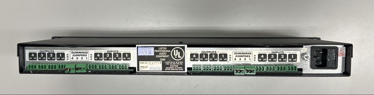 Amplificatori: ATI MLA800 Multiple Amplifier Array – Difettoso da Zürich venduto da pointedarch 2