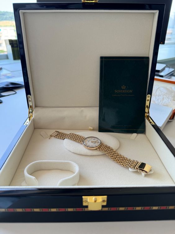 Montres: 9 Karat Gold Uhr Sovereign - 30 Gramm - 375 Gold - Full Set – D'occasion à Schachen LU par jas_kkc6 8