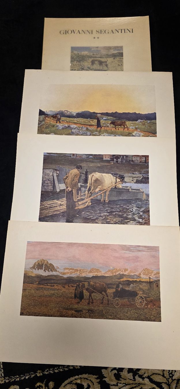Posters & Illustrations: Giovanni Segantini Kunstmappe von 1950 – D'occasion à Kaufdorf par Nati-Nati