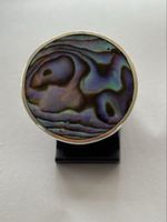 Silberring mit Abalone-Muschel 925