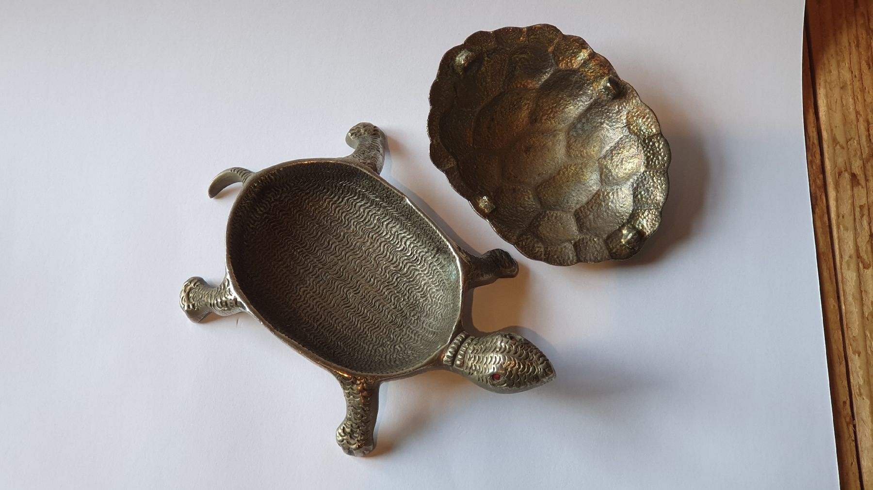 Figuren: Schildkröte aus Metall, vollplastisch – Gebraucht aus Dürnten von stefanverkauft 4