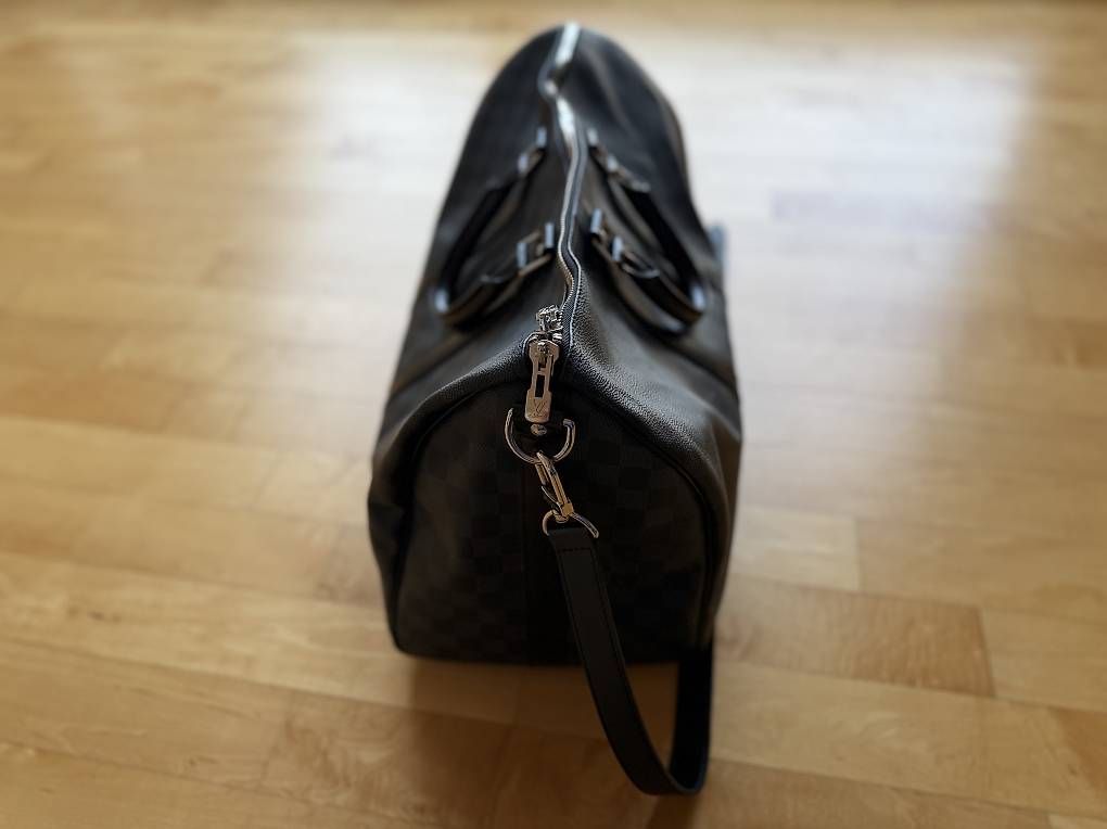 Louis Vuitton Borse: Louis Vuitton Keepall 45 Damier Graphite – Usato da epalinges venduto da Misterazz 4