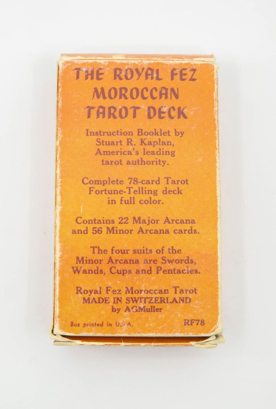 Giochi: Tarot Karten / The Royal Fez Maroccan Tarot Deck – Usato da Zürich venduto da ZuercherBrockenhaus 2