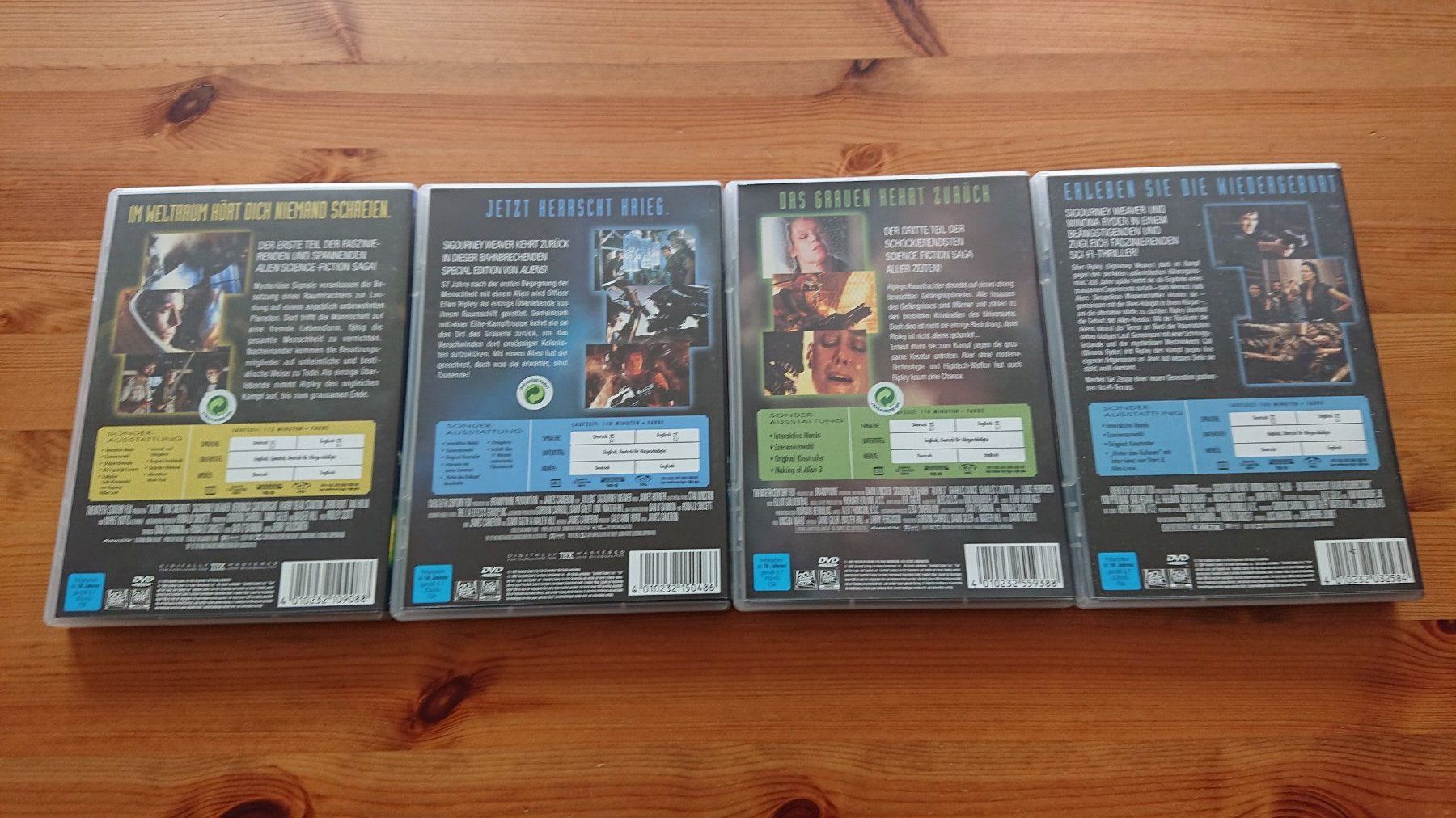 Alle DVDs: ALIEN LEGACY 1 - 4 PREDATOR 1 - 3 ALIEN VS PREDATOR 1&2 DVD – Gebraucht aus Wilderswil von Exebub 5