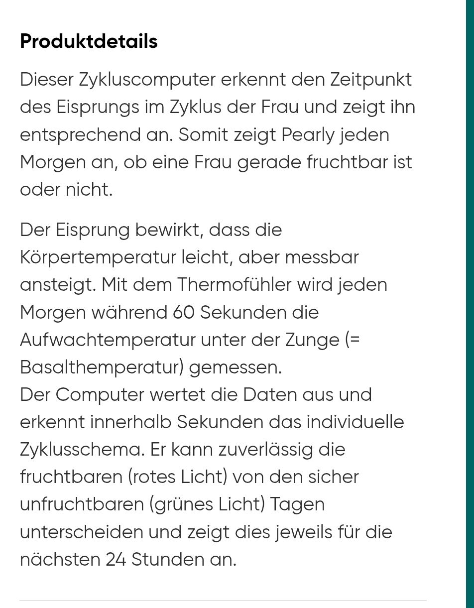 Messen: Pearly Zykluscomputer, Top Zustand, nie gebraucht – Neu (gemäss Beschreibung) aus Deitingen von kaa_98w6 1