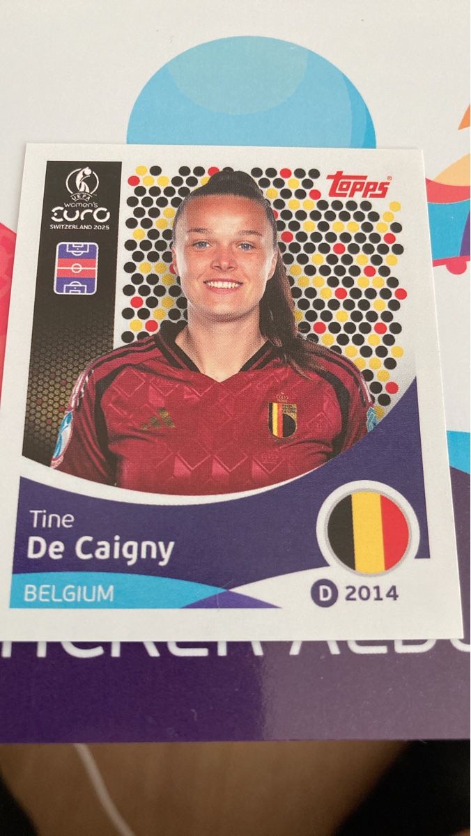 Topps Carte collezionabili: Tine De Caigny – Usato da Luzern venduto da alexandrofcl