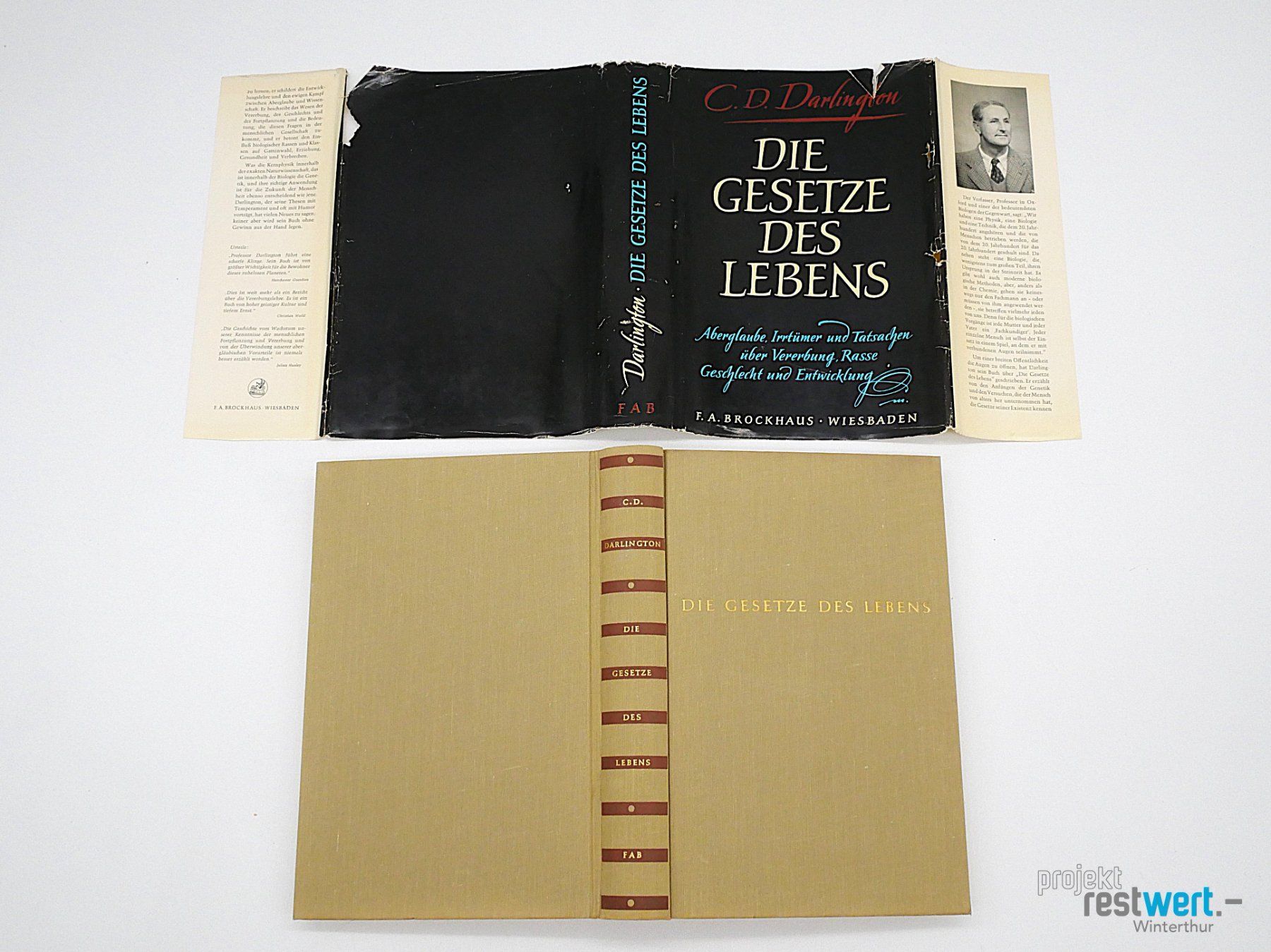 Libri: C.D. DARLINGTON - Die Gesetze des Lebens – Usato da Winterthur venduto da Restwert_Winterthur 5