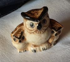 Eule Figur Porzellan wunder schön siehe Foto 