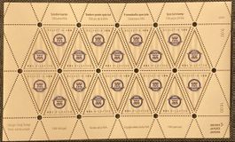 Briefmarkenbogen Helvetia 100 Jahre FIFA 2004 postfrisch