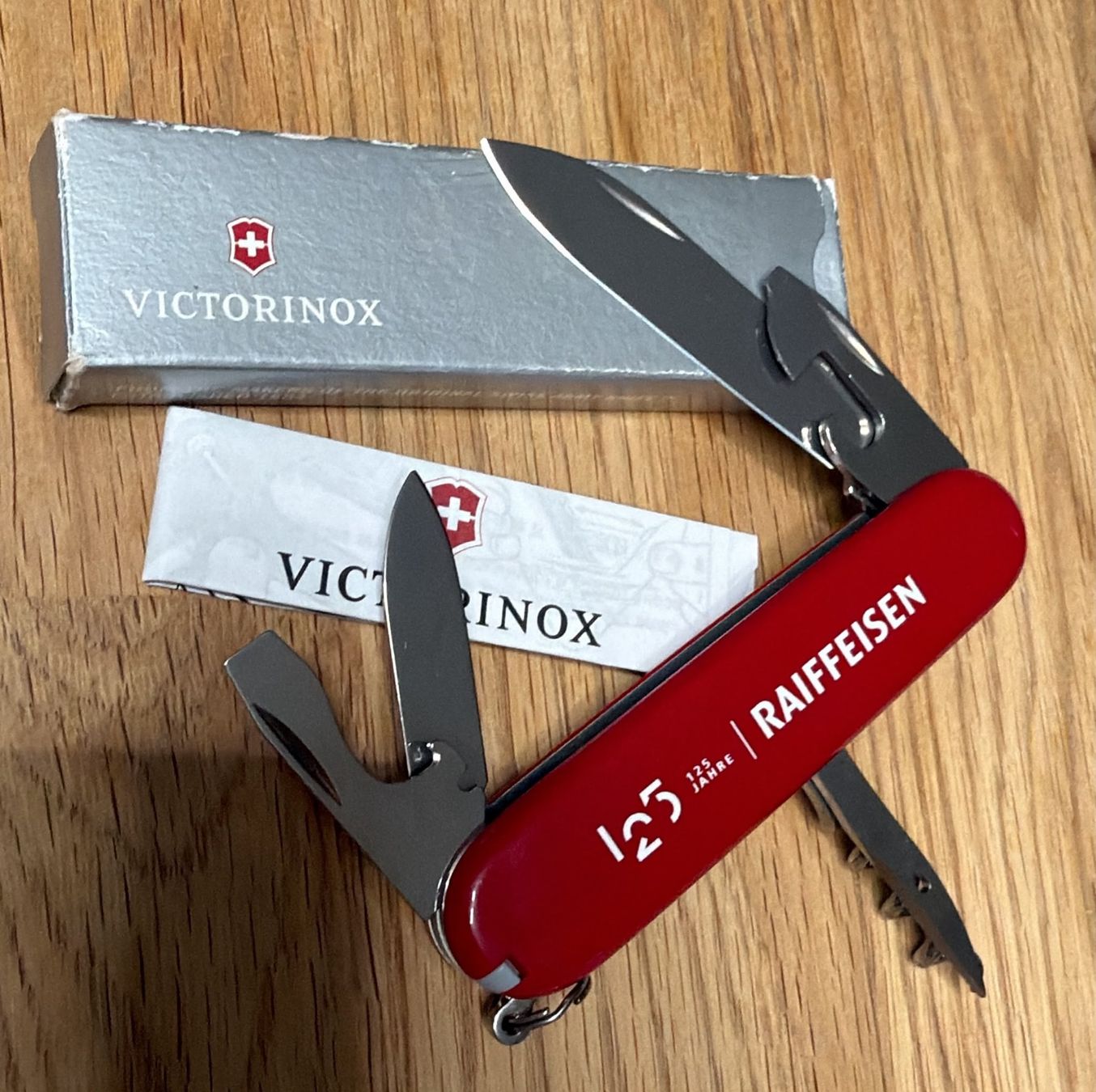 Victorinox Coltelli tascabile: VICTORINOX SACKMESSER RAIFFEISEN – Usato da Zürich venduto da Frei-Occasionen 4