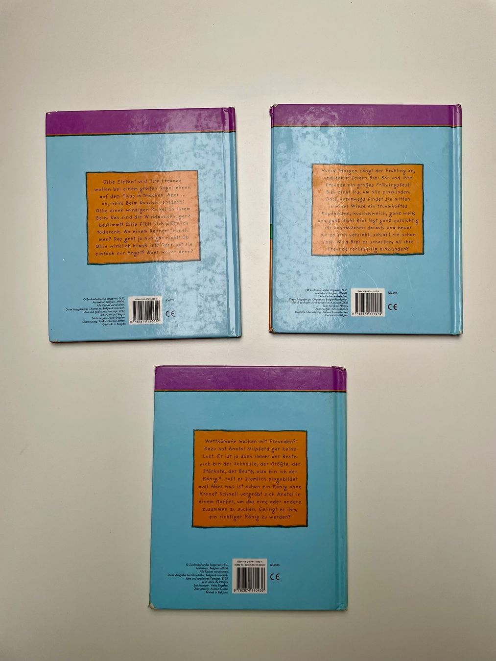 Bücher: Fröhliche Tiergeschichten Kinderbücher, 3er Set – Gebraucht aus Grellingen von dinge 1
