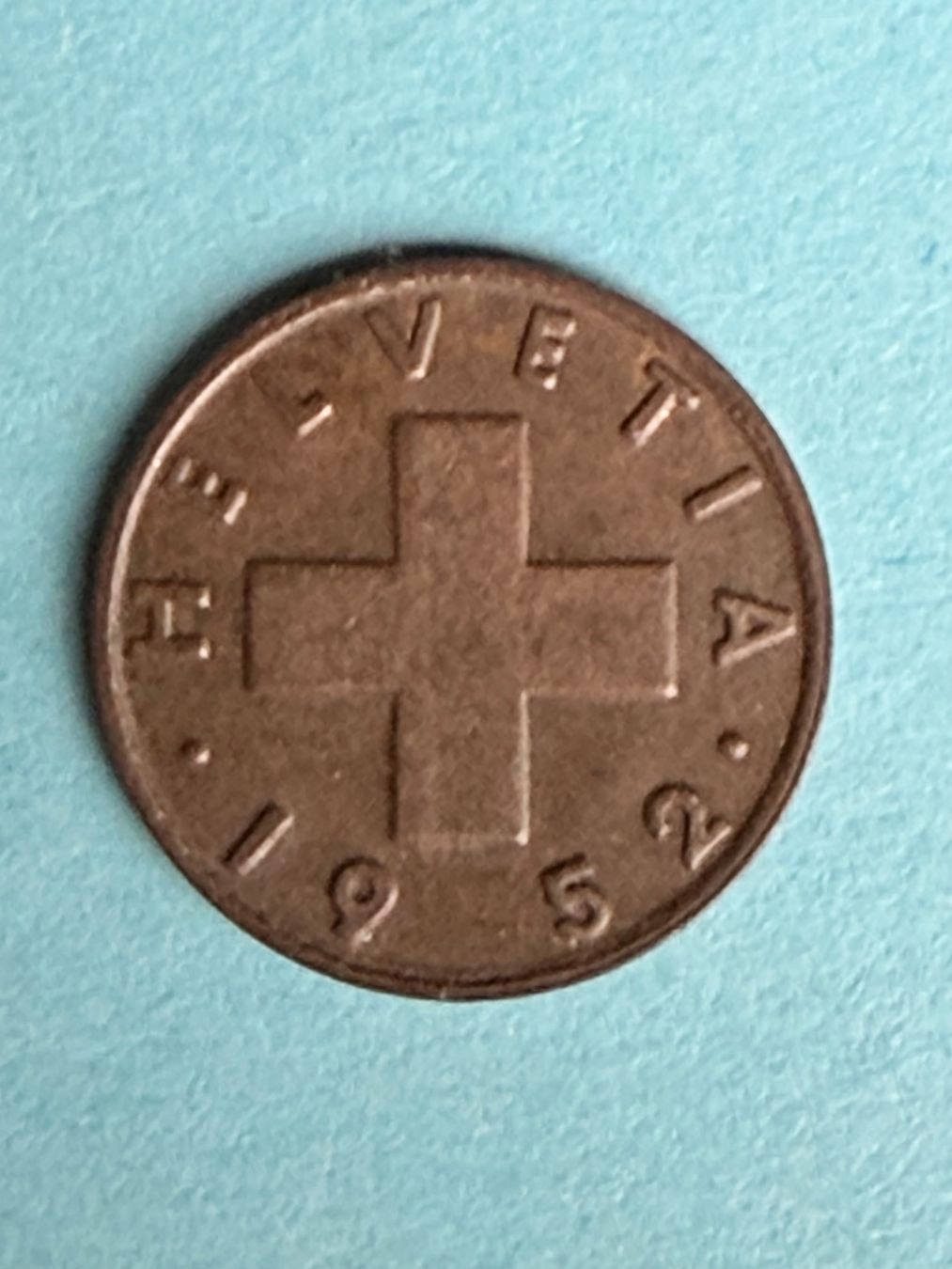 Tutti le monete: 1 Centime 1952 Berne - Vorzüglich / Superbe – Usato da LE LIGNON venduto da Katanaion