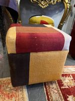 Kelim-Hocker mit Stauraum | LIQUIDATIONSVERKAUF