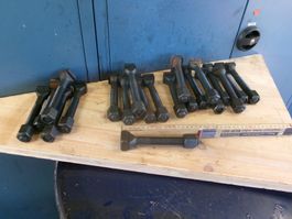 Nutenplatte Zug / Spannschrauben  - 20 mm  Starke Bauweise