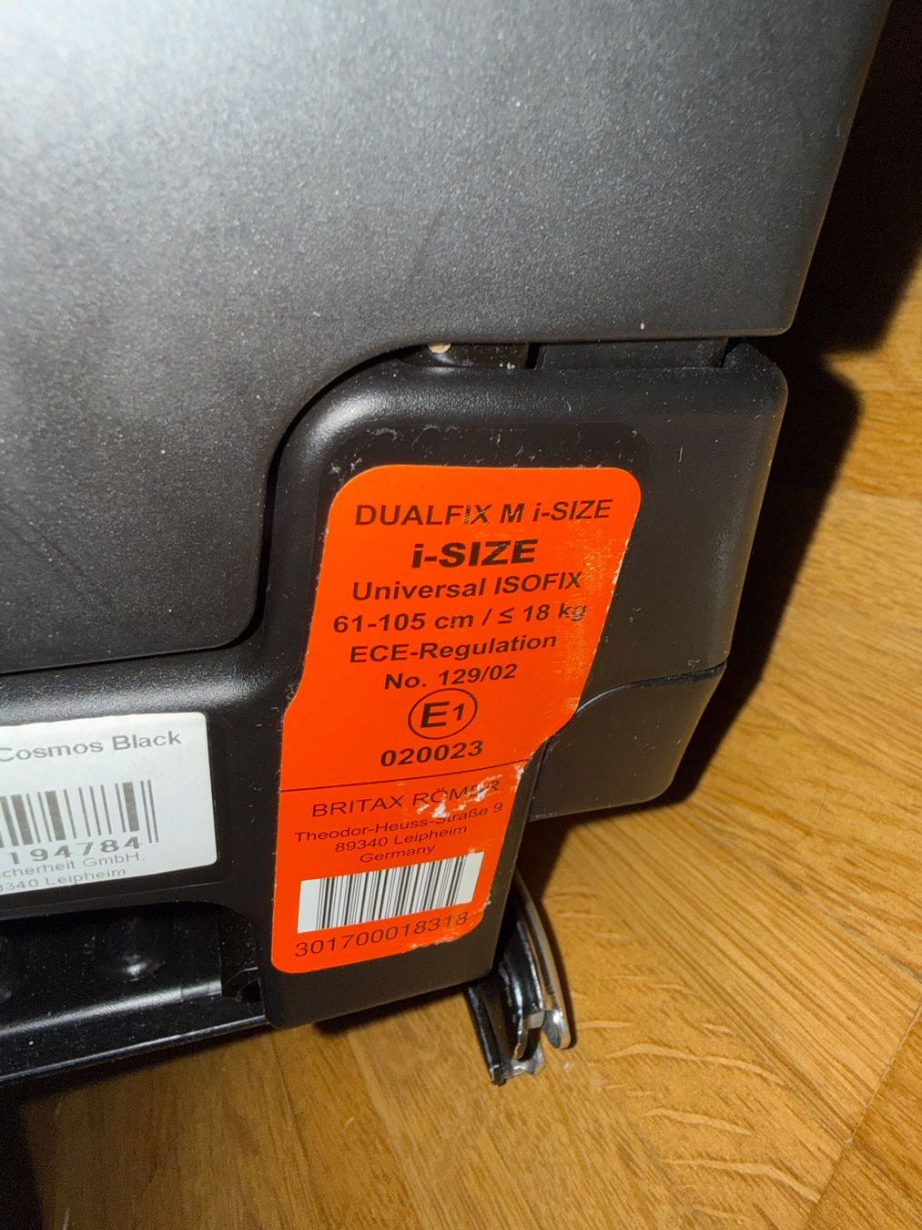 Britax Römer Sièges auto: Britax Römer Dualfix M i-Size – D'occasion à Schwerzenbach par Le_roy 6