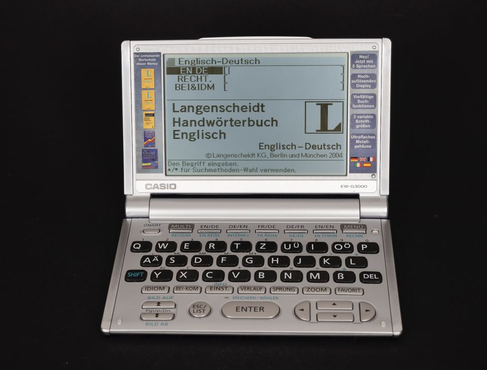 Casio CW-G3000 Elektronisches Wörterbuch | Kaufen auf Ricardo