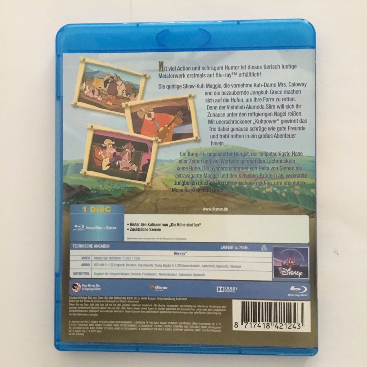 Tutti i DVDs: Die Kühe sind Los - Blu Ray Neu Wertig – Nuovo (secondo la descrizione) da Blauen venduto da berlingo65 1