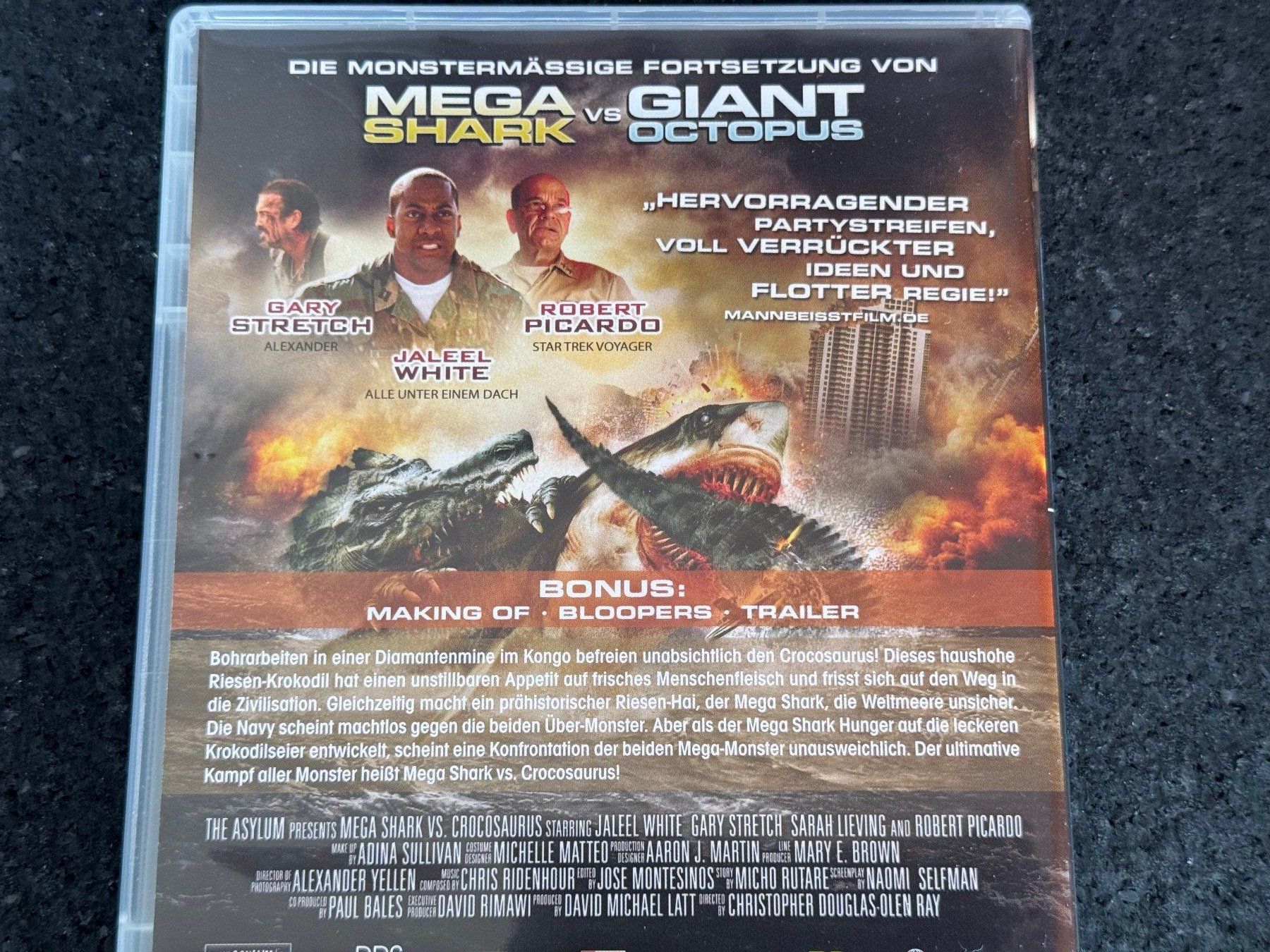 Tutti i DVDs: Mega Shark gegen Crocosaurus DVD DE/EN – Usato da Fribourg venduto da tschjoly 2