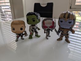 lot de 4 figurines Pop Marvel