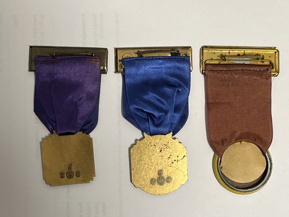 Medaglie: WWI 80th Division Reunion Medaillen + SSI Patch – Usato da Frick venduto da 80thdivcollector 2