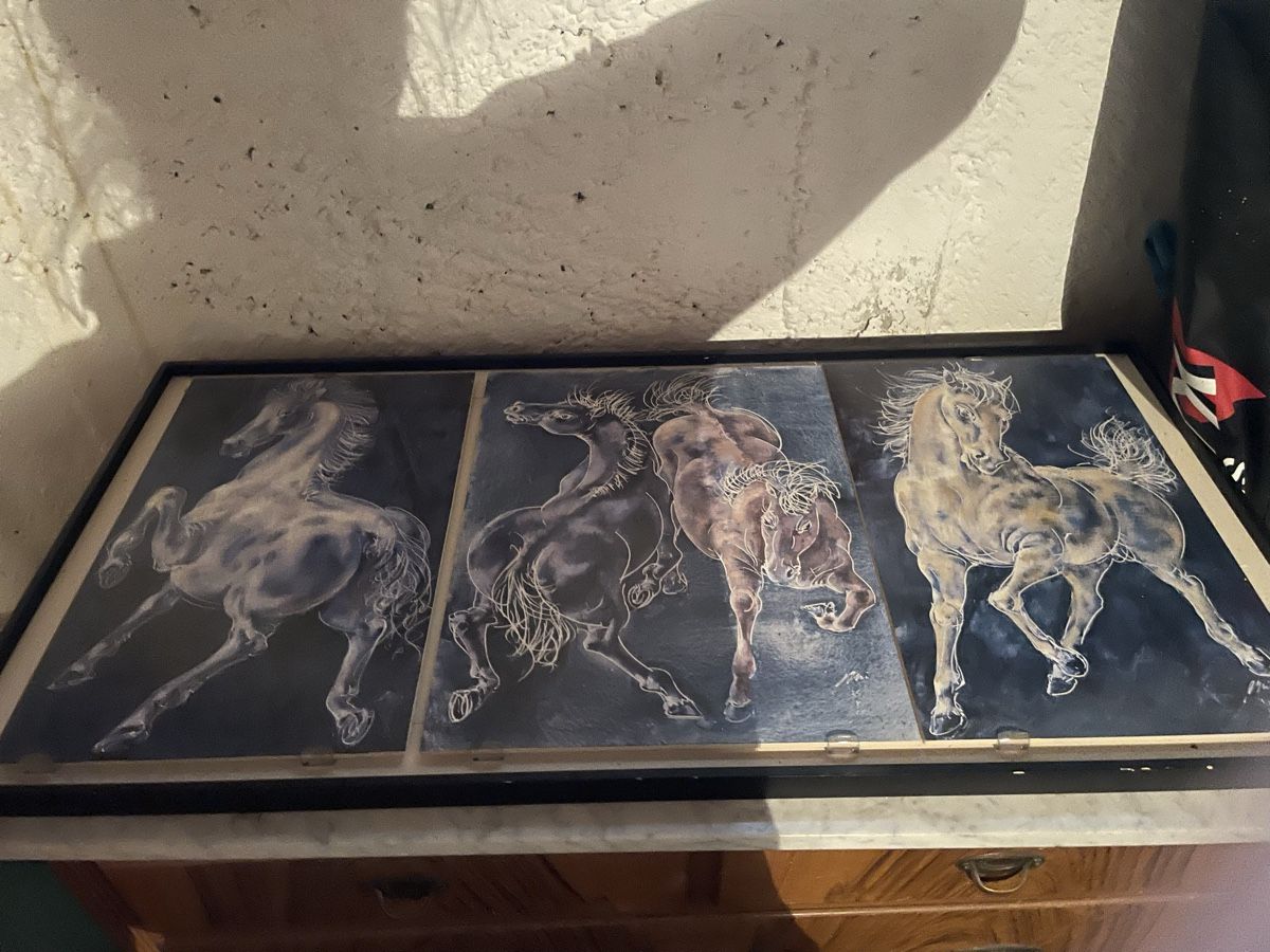 Gemälde: Hans Erni Triptychon der Pferde – Gebraucht aus Herznach von Tessa91