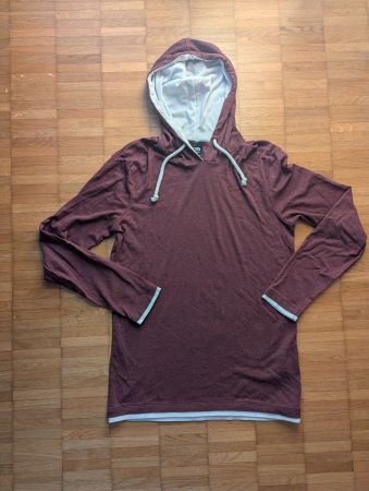 FSBN Hoodie, bordeauxrot, Slim Fit, Grösse M, Top Zustand