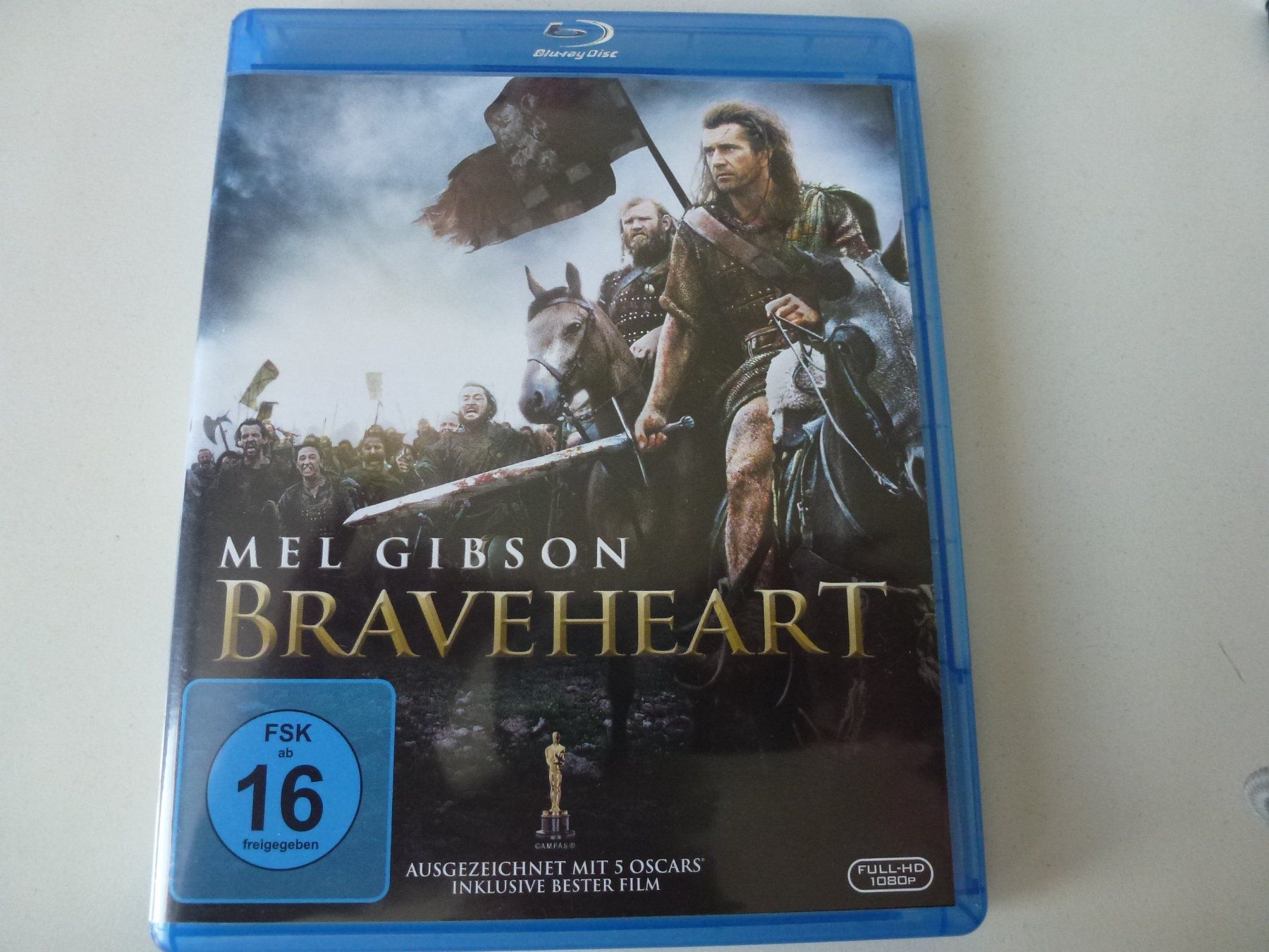 Tutti i DVDs: Braveheart (Blu-Ray) – Nuovo (secondo la descrizione) da Bern venduto da Frebo