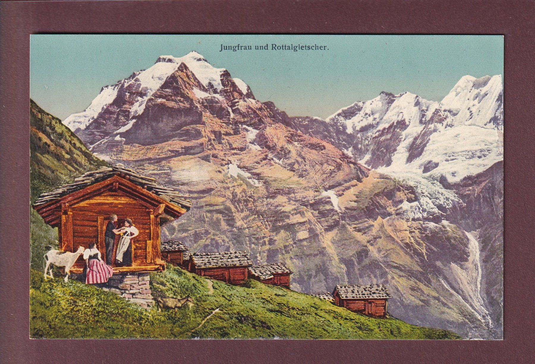 Cartes postales: JUNGFRAU - Rottalgletscher – D'occasion à Pully par nicecards