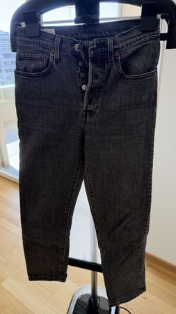 Levi’s 501 grey jeans