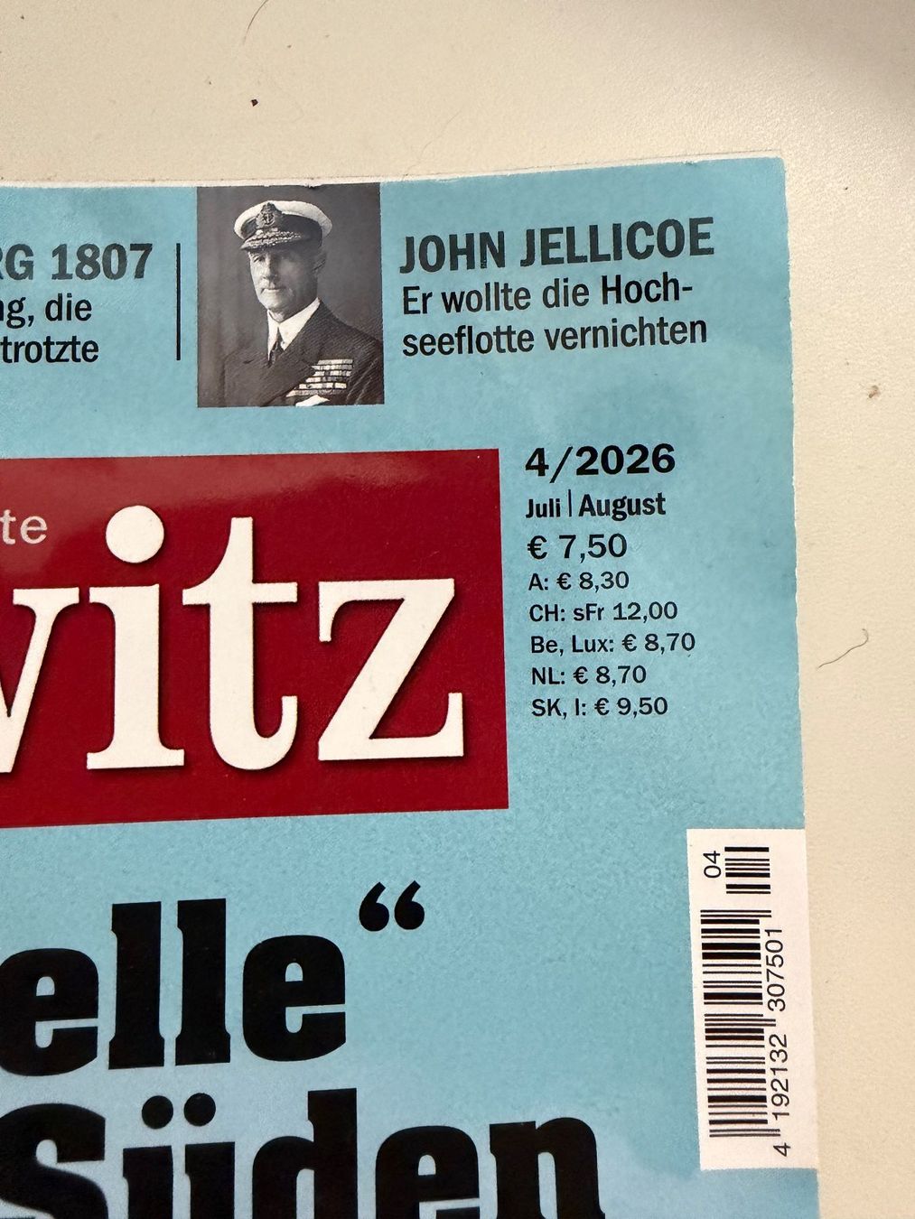 Riviste & Magazine: Magazin Clausewitz 04/26 – Usato da Obergösgen venduto da Andre118 2