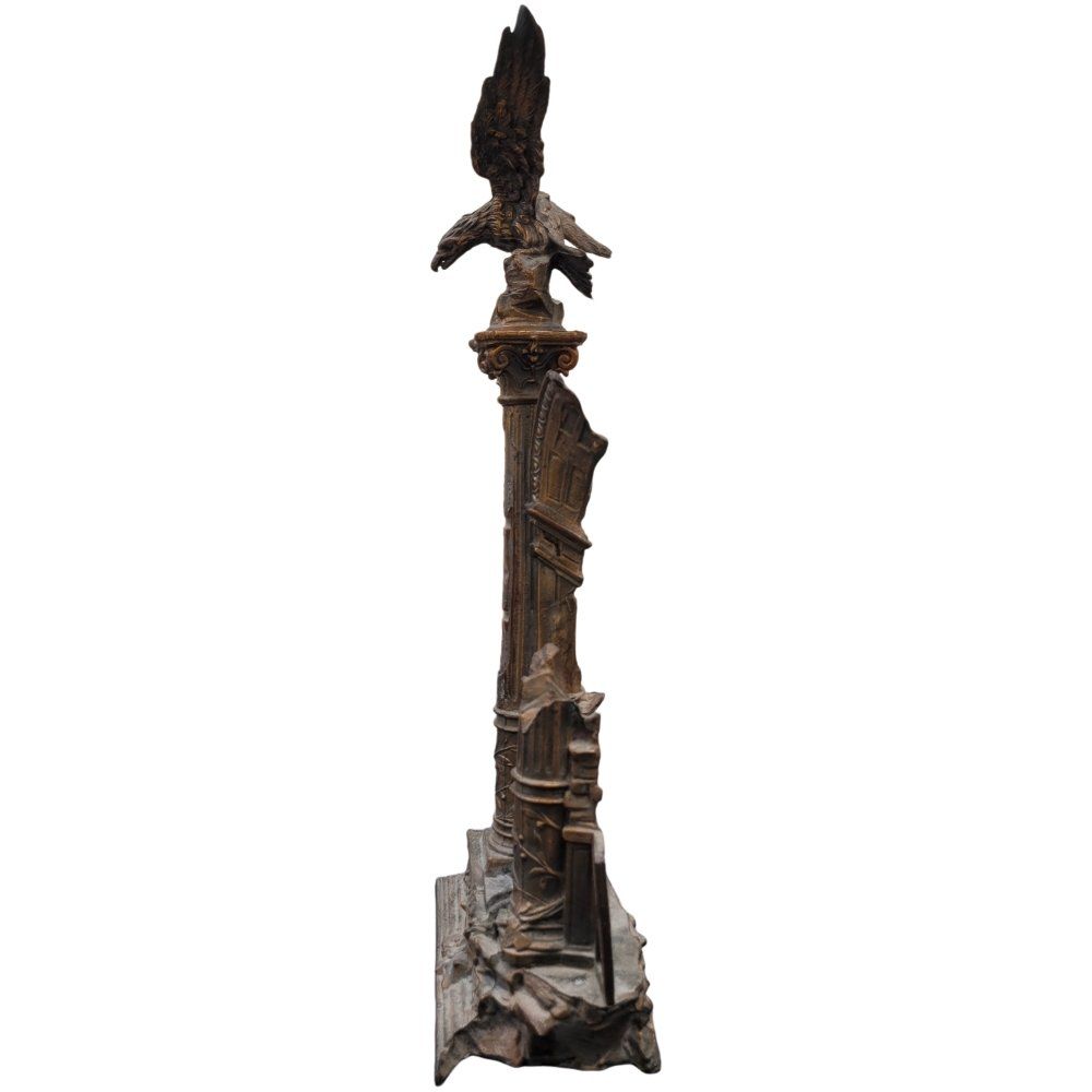Sculture & Statue: Bronzierte Figur Adler Skulptur – Nuovo e nell'imballaggio originale da Liestal venduto da fibonaccis 3