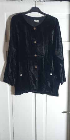 Fata Morgana Samt Jacke Perlmutt XL XXL zu Nile Odd Molly
