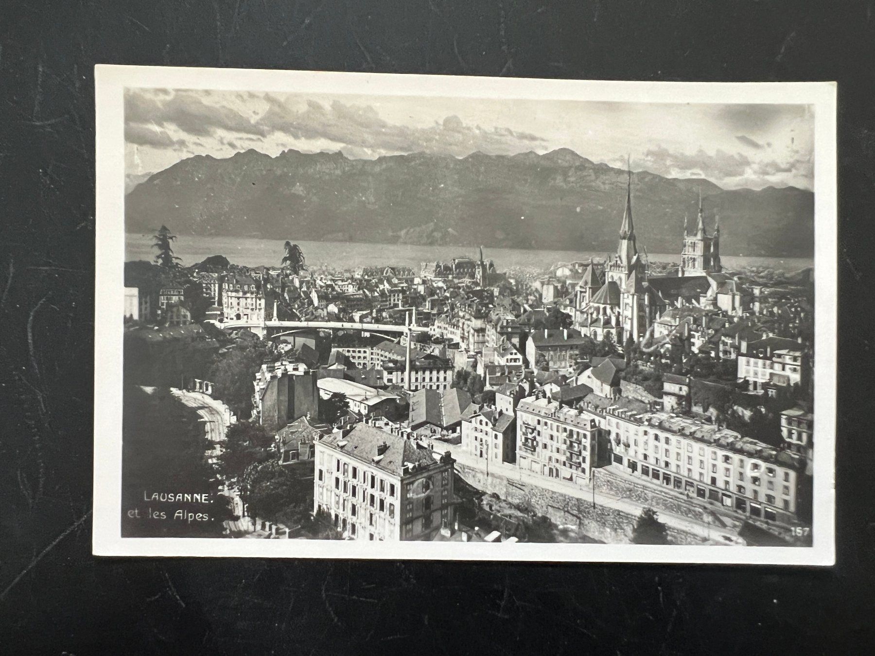 Cartoline postali: AK 1929 Lausanne    (G1248) – Usato da Hinwil venduto da Sidi4