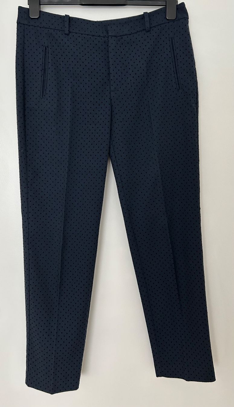 Zara Pantaloni: Zara Basic Hose, Dunkelblau, Gr. 40, Top Zustand! – Usato da Horn venduto da Resvi
