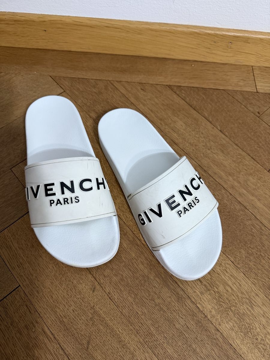 Givenchy Chaussures hommes: Ciabatte Givenchy Paris Bianche Tg 41 Usate – D'occasion à Lugano par can_xdd8 4