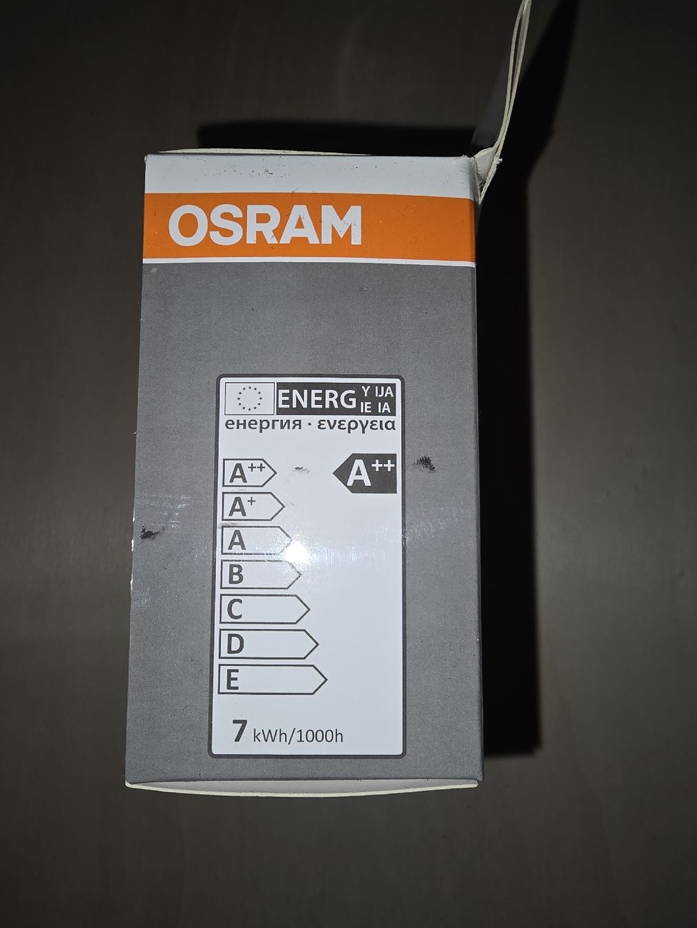 Osram Lampade: 3 ampoules E27 7W – Nuovo e nell'imballaggio originale da Champagne venduto da LoomiStudio 1