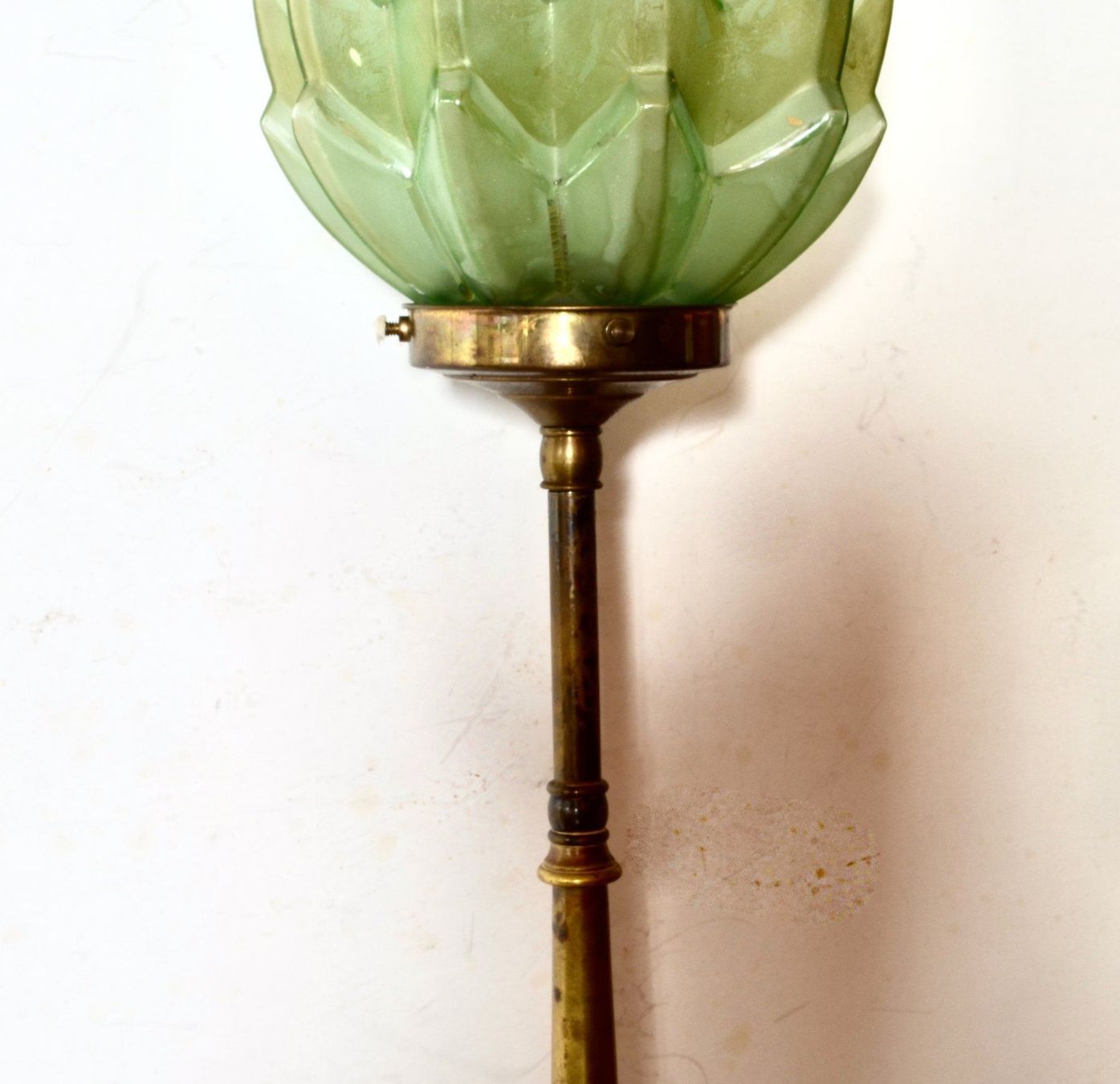 Lampade: Lampe aus Messing - erste Hälfte des 20. – Usato da Meilen venduto da glenbeigh 3