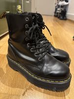 Dr. Martens Jadon Plattform Stiefel Schwarz (Grösse 40)