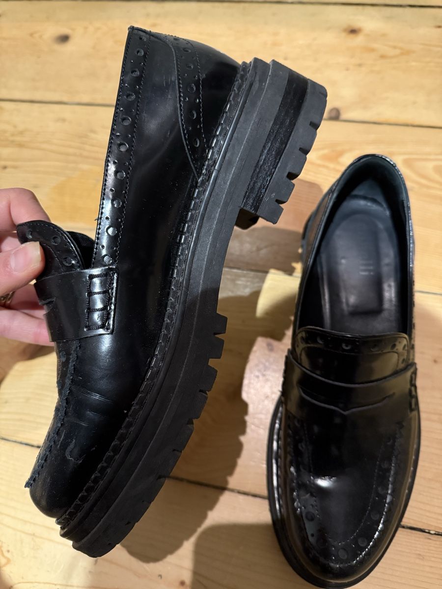Scarpe da donna: Mocassins noirs Minelli  – Nuovo (secondo la descrizione) da Genève venduto da cel_d9jq 1