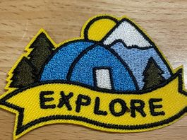 Traveler Adventure Abenteuer Patch Sticker Aufnäher 103