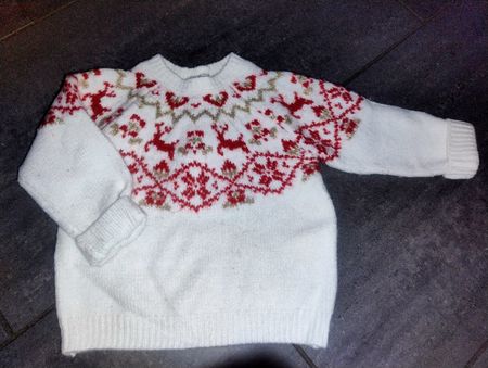 Winterpullover Bout'chou, Gr. 12M, Top Zustand!